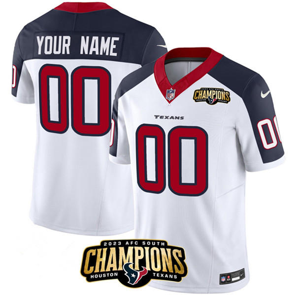 Custom Houston Texans Vapor F.U.S.E. Limited Jersey